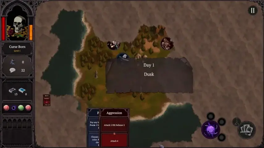 Tale of Souls — Gameplay recording with exploration and card-based actions.